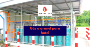 gás a granel para hotel