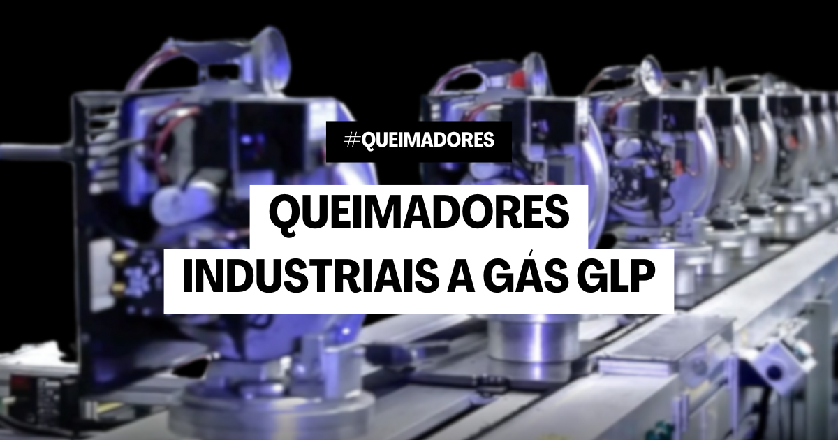 queimador a gas industrial