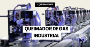 queimador de gas industrial